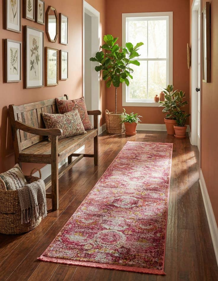 Detail image of  2' 7 x 14' Santiago Runner Rug