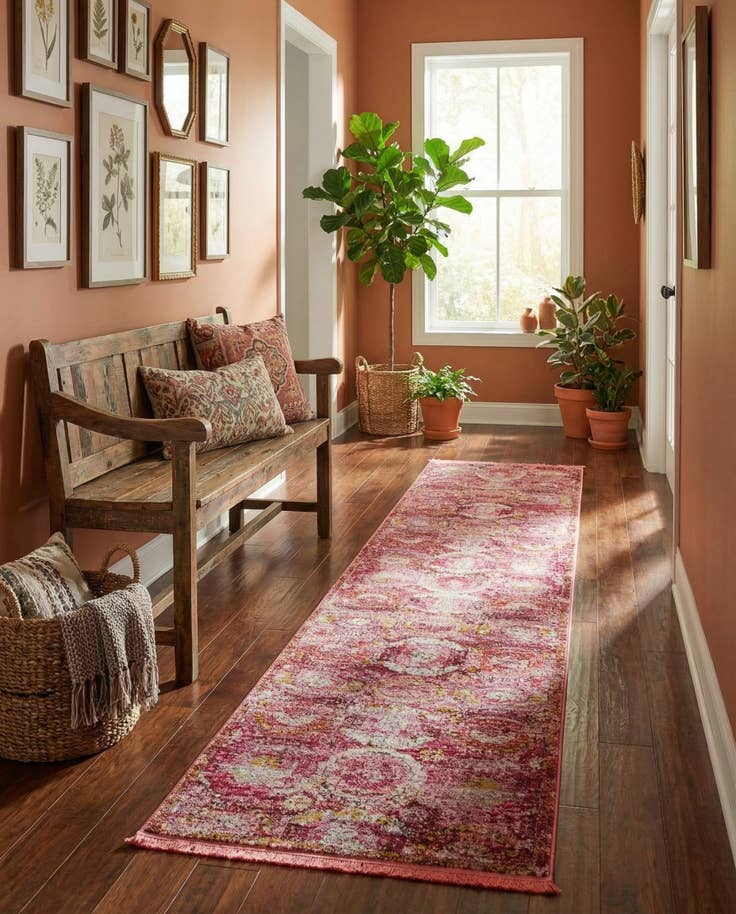 Detail image of 2' 7 x 14' Santiago Runner Rug