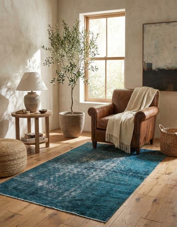 3' 2 x 5' 9 Hand Knotted Ultra Vintage Persian Wool Rug