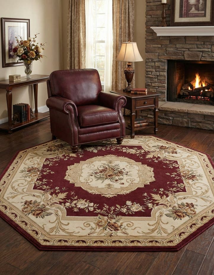 7' 10 x 7' 10 Chateau Octagon Rug