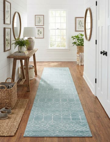 2' 7 x 12' Paxon Trellis Runner Rug