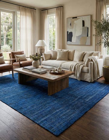 7' 10 x 9' 8 Hand Knotted Darya Wool Rug
