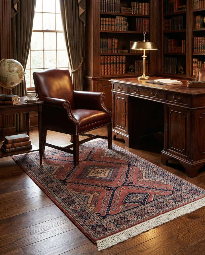 3' 1 x 5' 1 Hand Knotted Bokhara Oriental Rug