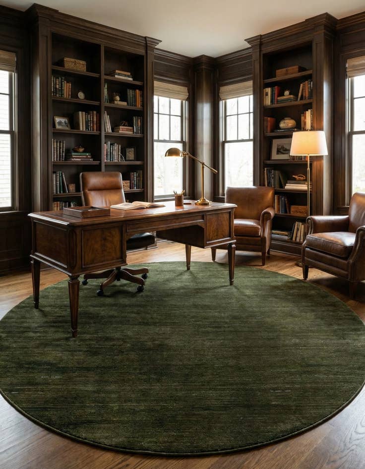 Detail image of 7' 10 x 7' 10 Finsbury Round Rug