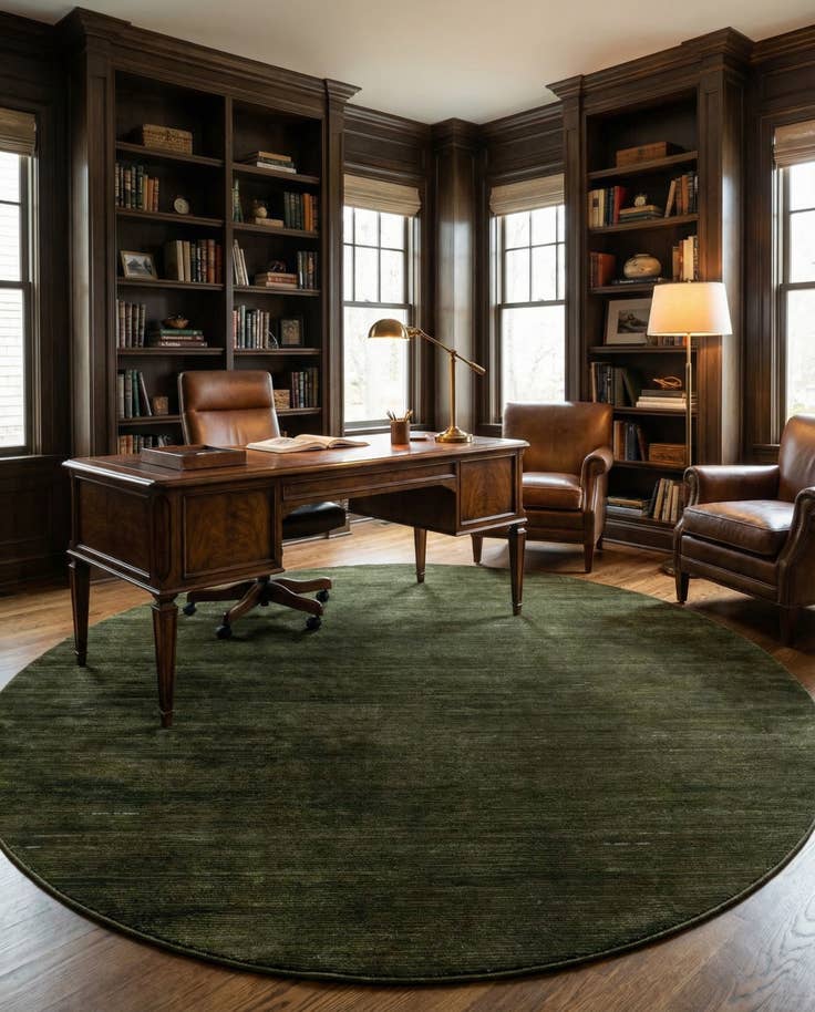 Detail image of 7' 10 x 7' 10 Finsbury Round Rug