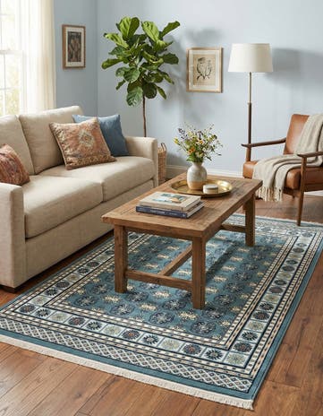 4' x 6' Nain Design Rug