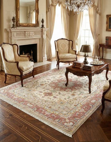4' 11 x 6' 7 Tabriz Rug