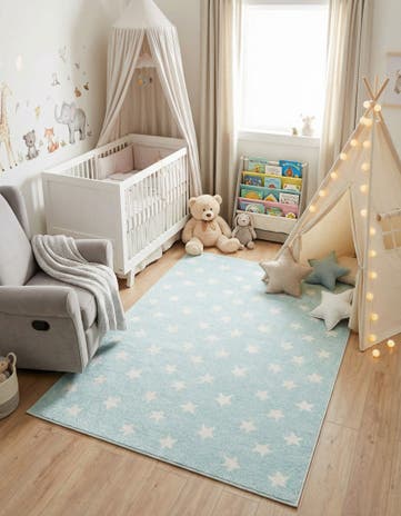 5' 3 x 8' Whimsy Kids Rug