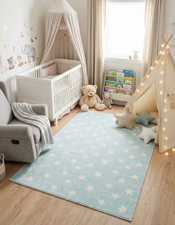 5' 3 x 8' Whimsy Kids Rug