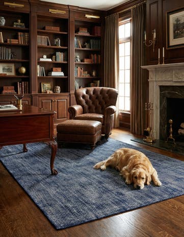 7' 1 x 10' Hand Woven Jill Zarin English Manor Farmhouse Wool Rug