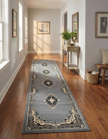 Gray Amaya Runner Rug