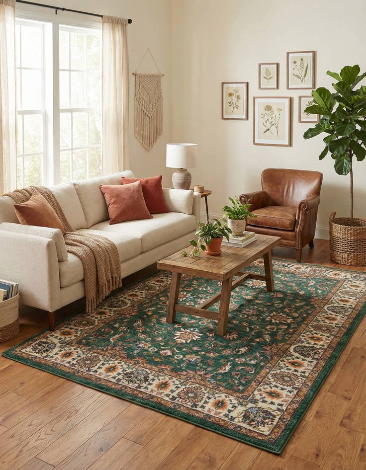 Detail image of 5' 3 x 7' 9 Medina Rug