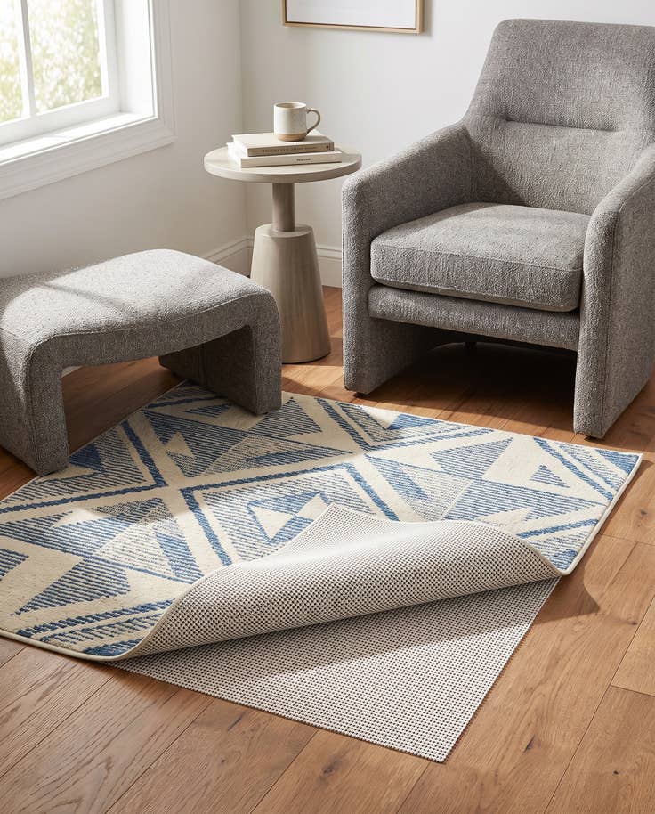 Detail image of 4' x 4' Square Non-Slip Rug Pad