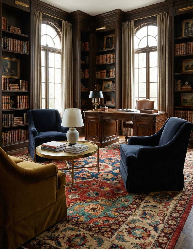 Detail image of  7' 3 x 10' 4 Sara Wool Rug