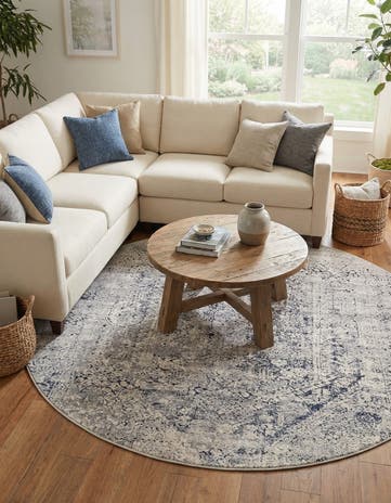 7' 10 x 7' 10 Eliza Round Rug