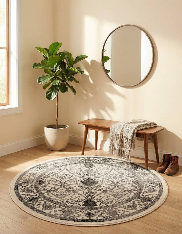 Detail image of 3' x 3' Vista Round Rug