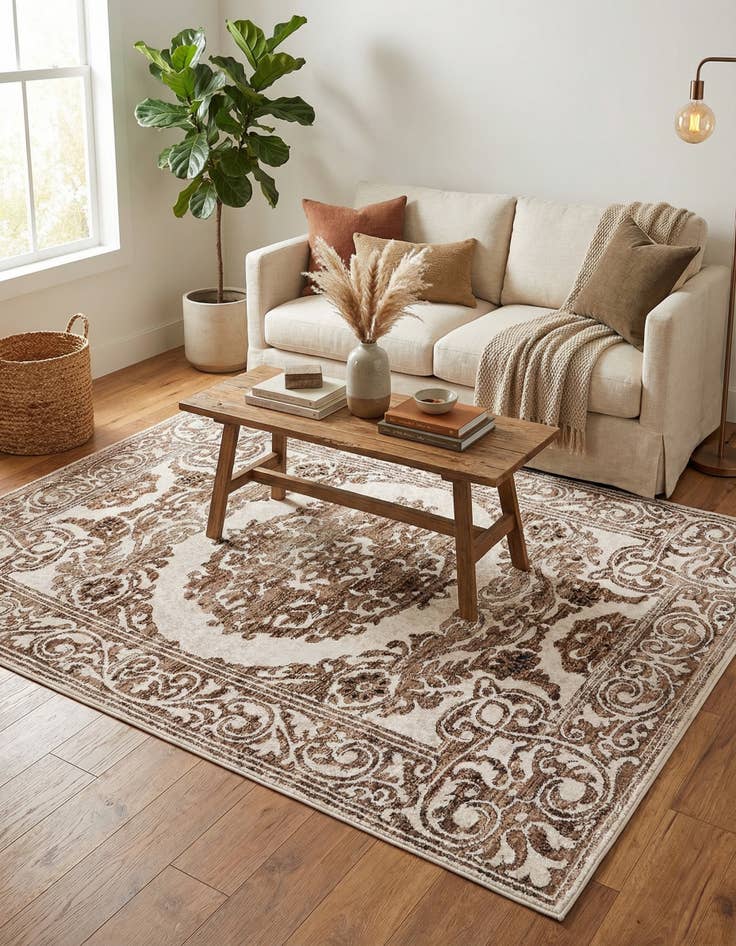 Detail image of 4' x 6' Hermitage Rug