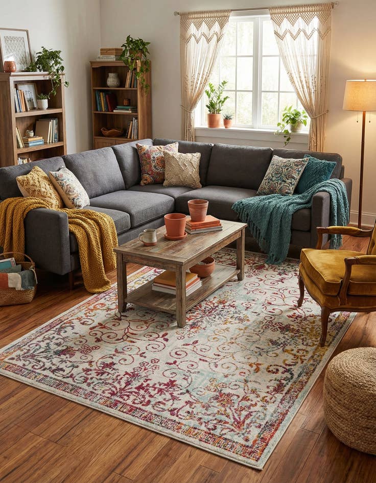 Detail image of 7' 10 x 10' Carrington Rug