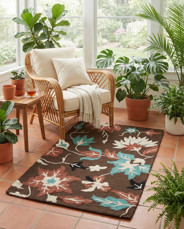 Detail image of 3' 1 x 5' Agra Rug