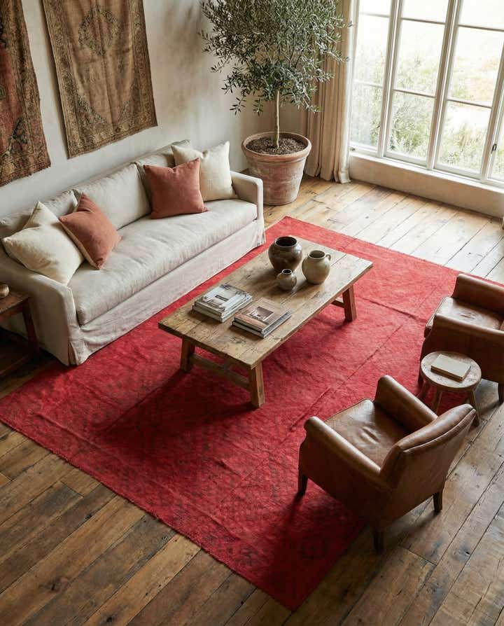290cm x 385cm Handgewebt Kilim Fars Wolle Teppich