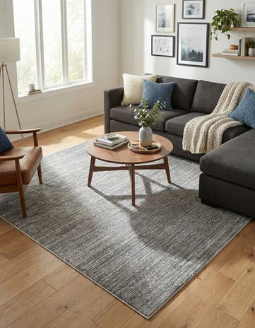 Gray Finsbury Square Rug