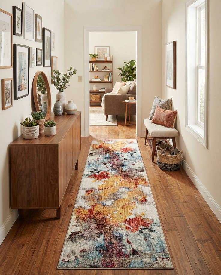 Detail image of Jill Zarin 2' 7 x 10' Downtown West Village Runner Rug