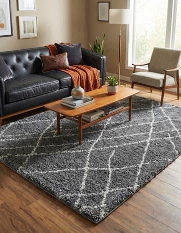 9' x 12' Soft Touch Shag Rug