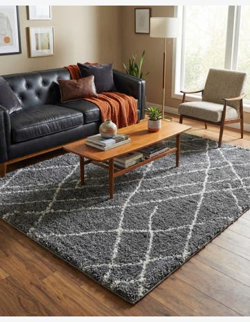 9' x 12' Soft Touch Shag Rug