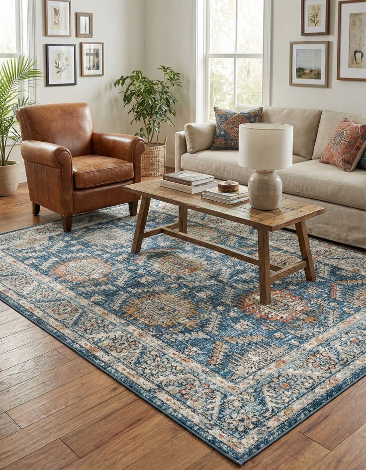 Detail image of  5' 3 x 8' Nyla Rug