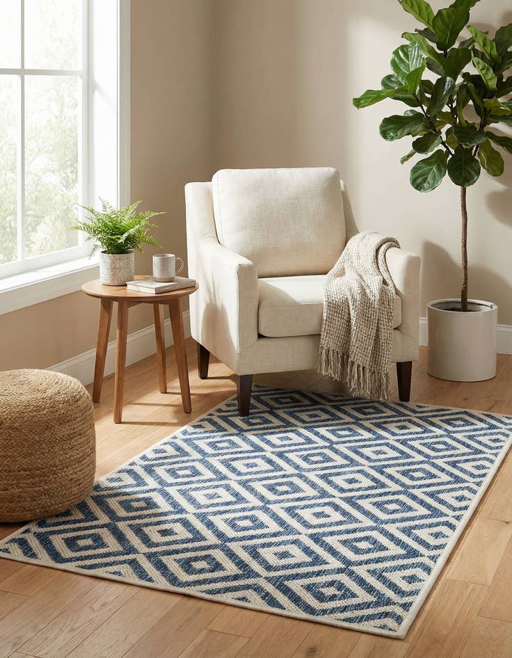 Detail image of 2' x 3'  Washable Jill Zarin Costa Rica Indoor / Outdoor Rug