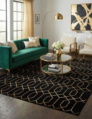 9' x 12' Marilyn Monroe™ Glam Trellis Rug