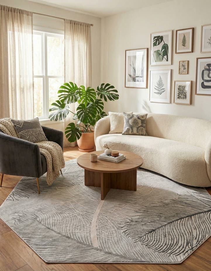 7' 10 x 7' 10 Finsbury Octagon Rug