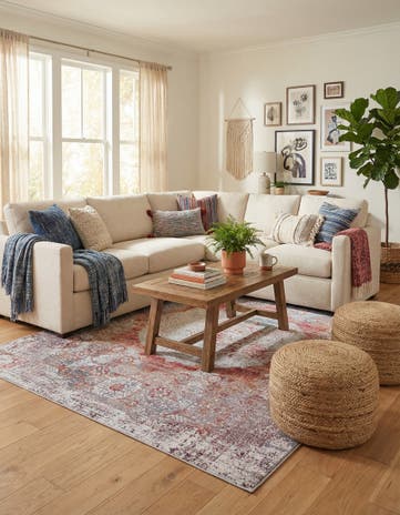 7' 10 x 10' Washable Yara Rug