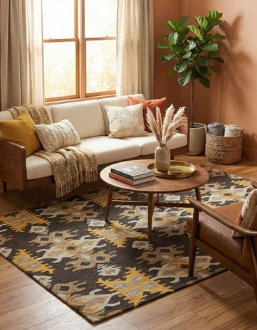 5' x 8' Luna Wool Rug