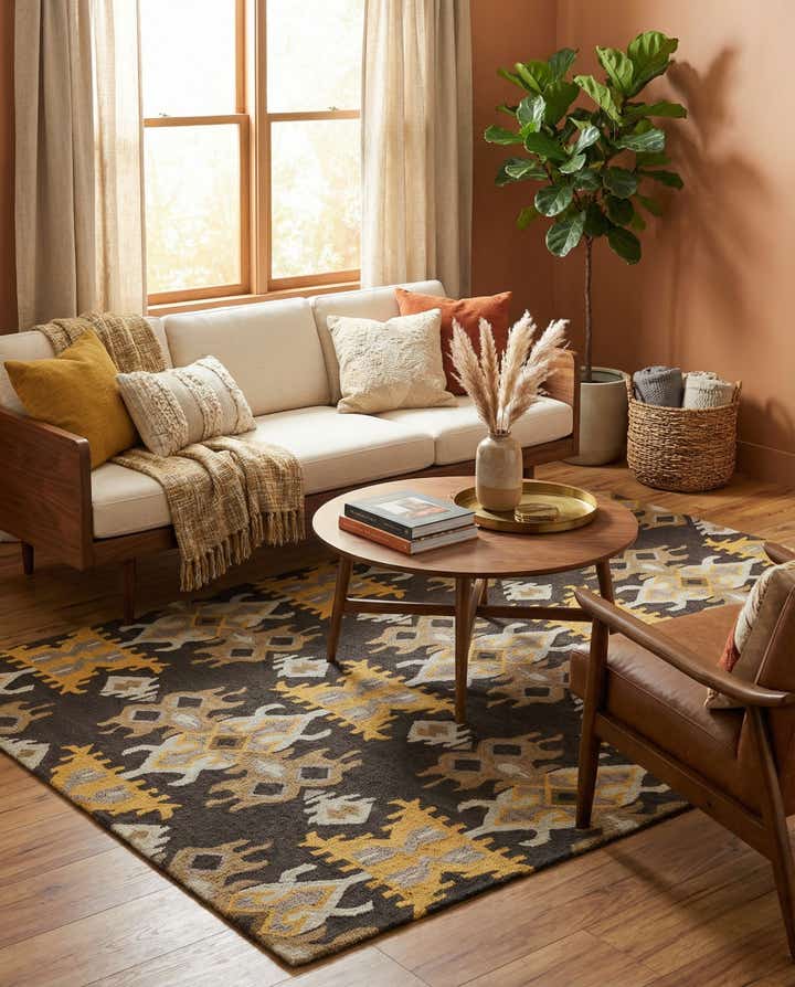 5' x 8' Luna Wool Rug