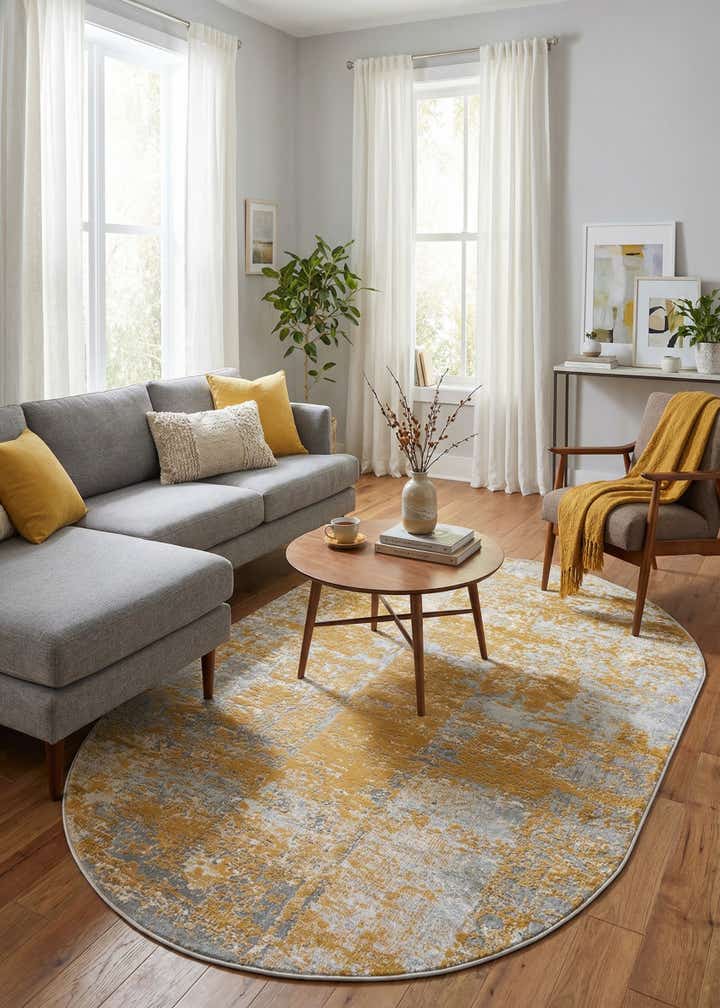 5' 3 x 8' Finsbury Oval Rug