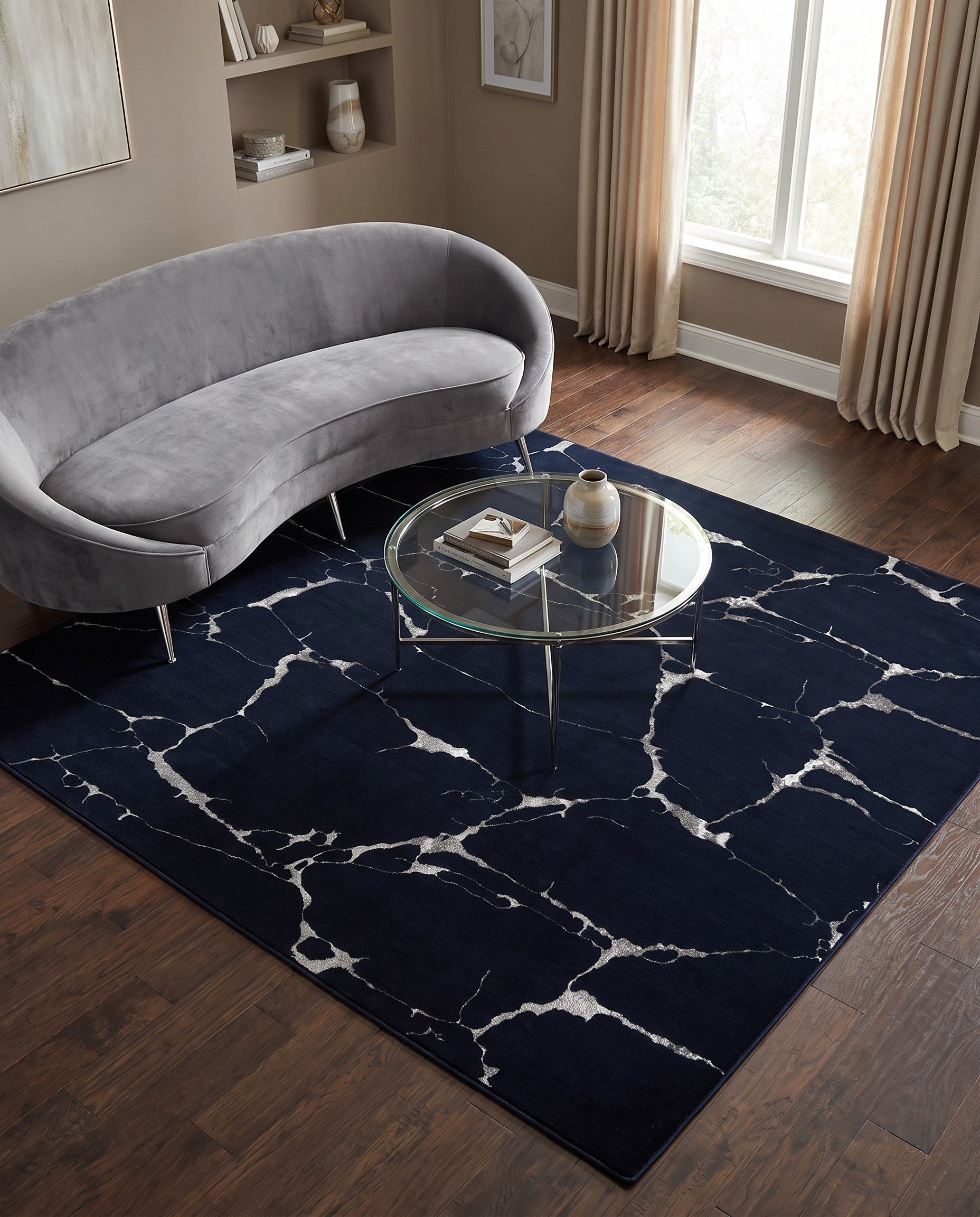 7' 10 x 7' 10 Vogue Geo Square Rug