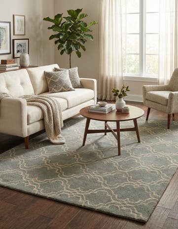 5' 1 x 8' Luna Wool Rug