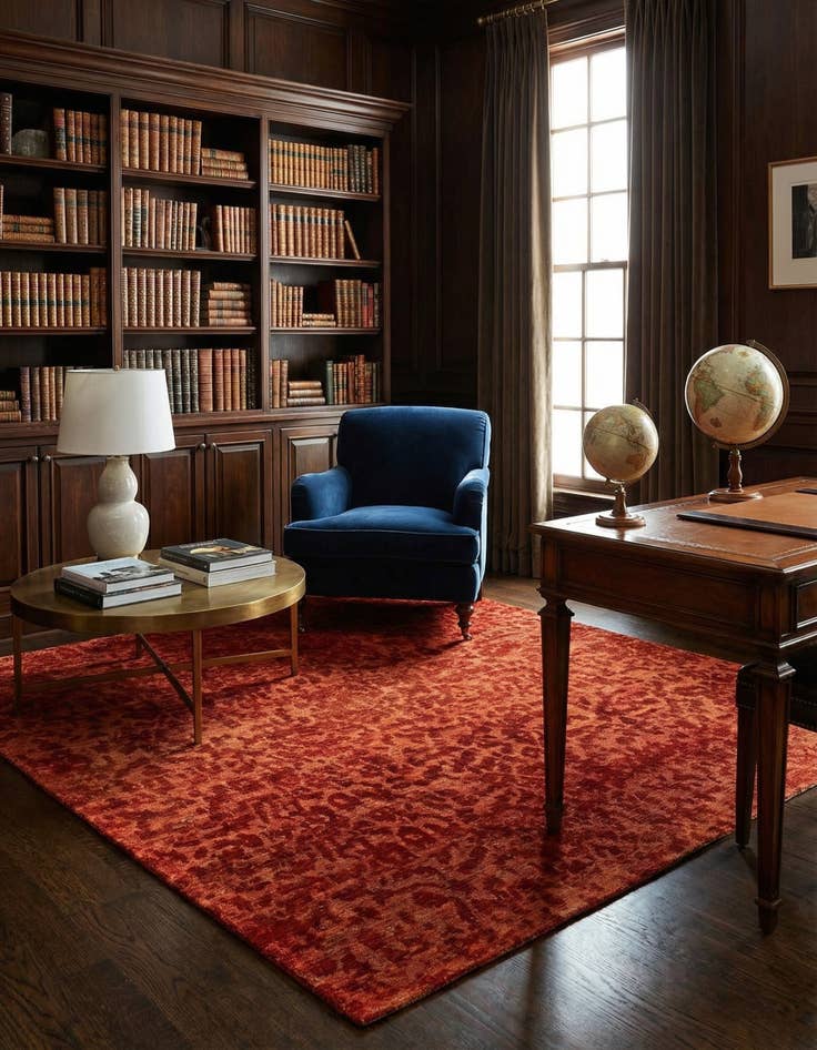 Detail image of 8' 2 x 9' 4 Kashkuli Wool Rug