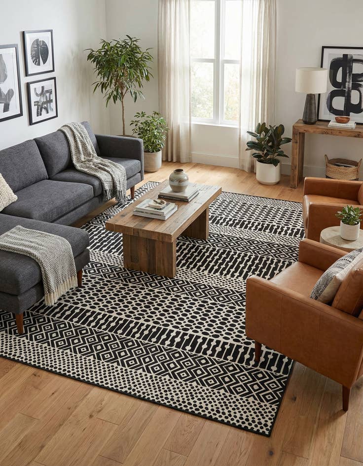 Detail image of  9' 10 x 12' Milano Rug