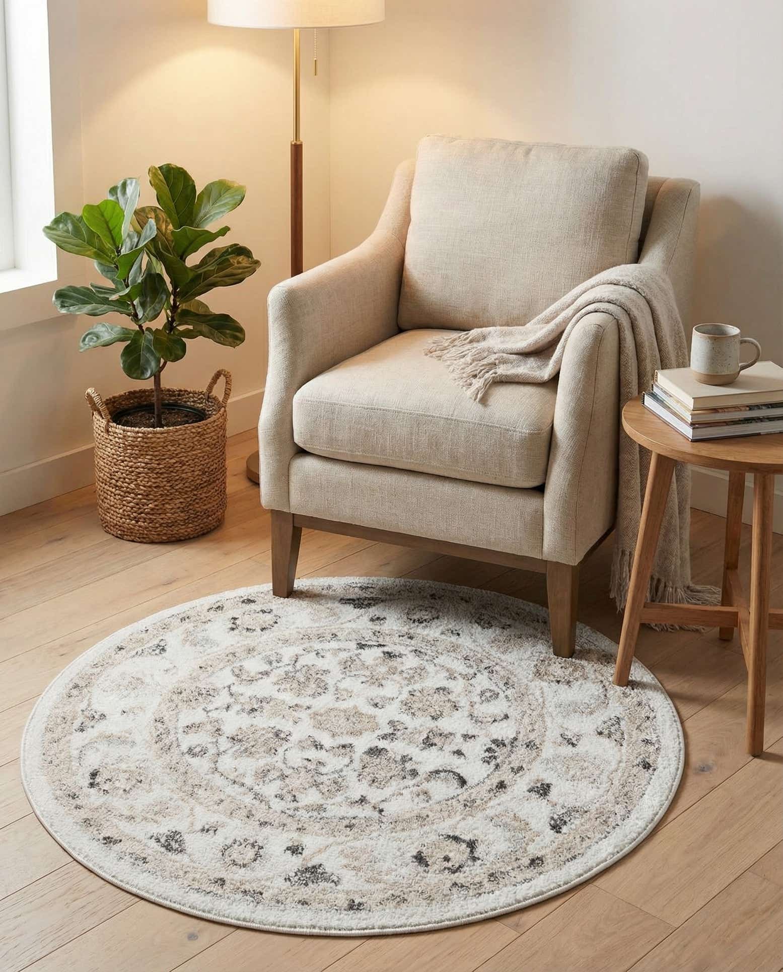 3' x 3' Aurelia Round Rug