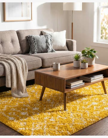 7' 10 x 10' Moroccan Trellis Shag Rug