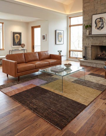 5' 9 x 7' 9 Hand Knotted Ziegler Modern Rug