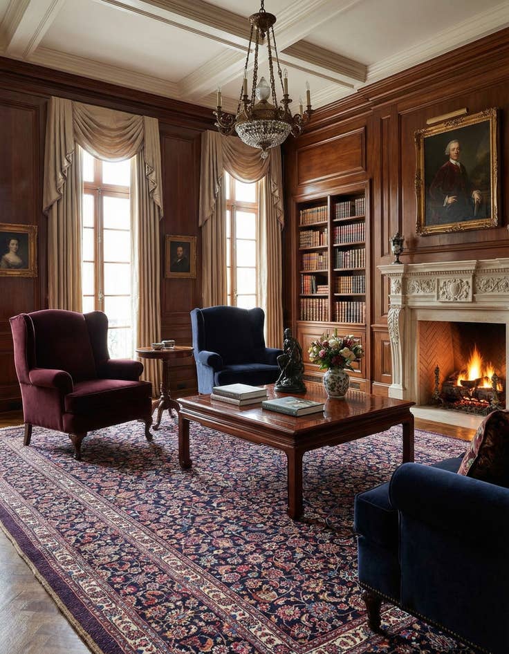 Detail image of  9' 8 x 13' Meshed Saber Rug