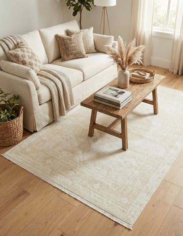4' x 6' Nain Design Rug
