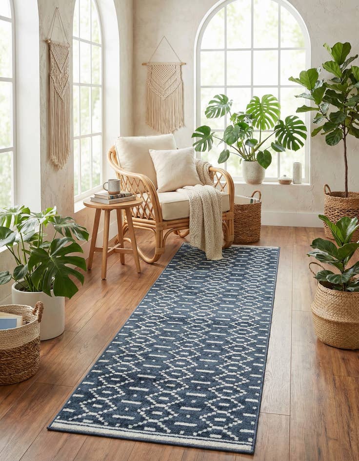 Detail image of 2' 7 x 10' Oslo Runner Rug