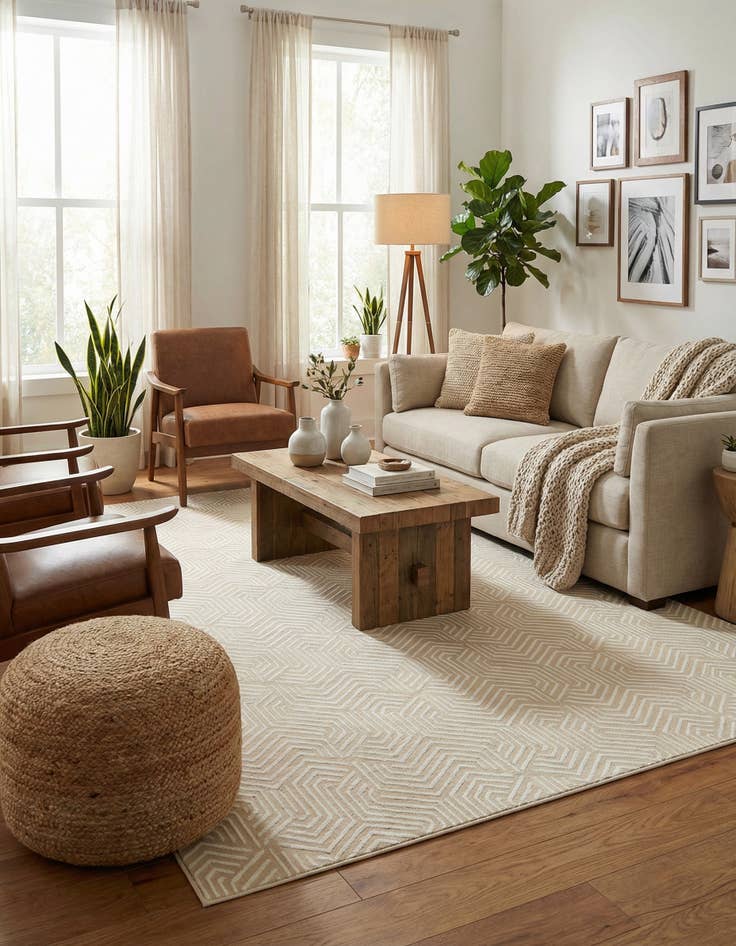 Detail image of 7' 10 x 10' Aakaar Rug