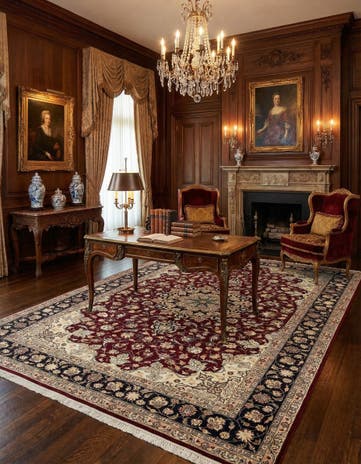 6' 9 x 9' 11 Tabriz Rug