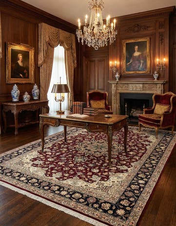 6' 9 x 9' 11 Tabriz Rug
