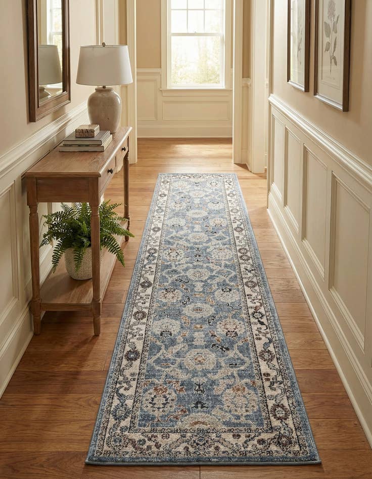 Detail image of 2' 7 x 12' Eco Traditional Runner Rug